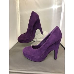 Qupid Pitri 01 Shoes Closed Toe Faux Suede SZ 6